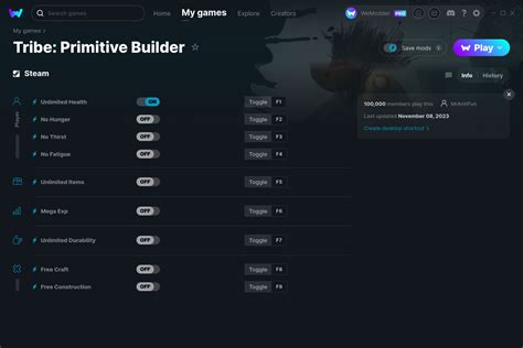 tribe primitive builder cheats|Tribe: Primitive Builder Cheats and Trainer for Steam.